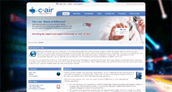 Desktop Screenshot of c-air.com